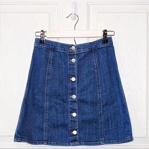 Denim skirt